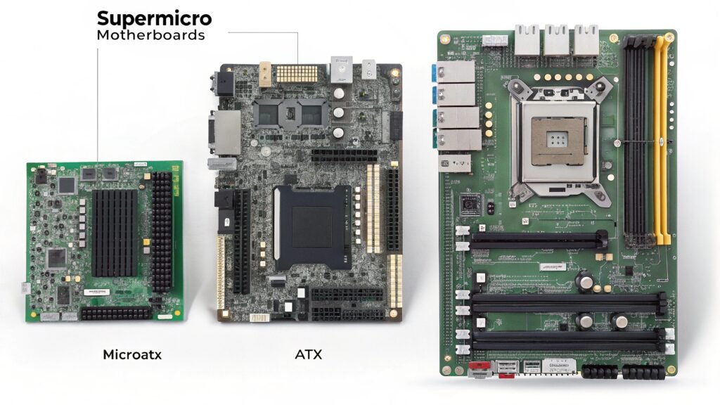 Form Factors: Supermicro Offers a Wide Range
