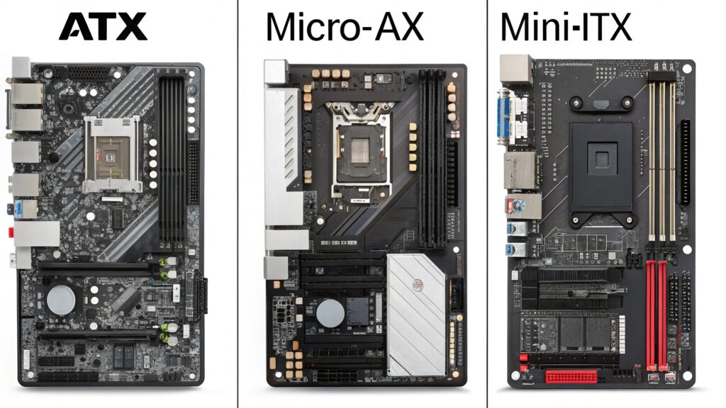 ATX vs Micro-ATX vs Mini-ITX