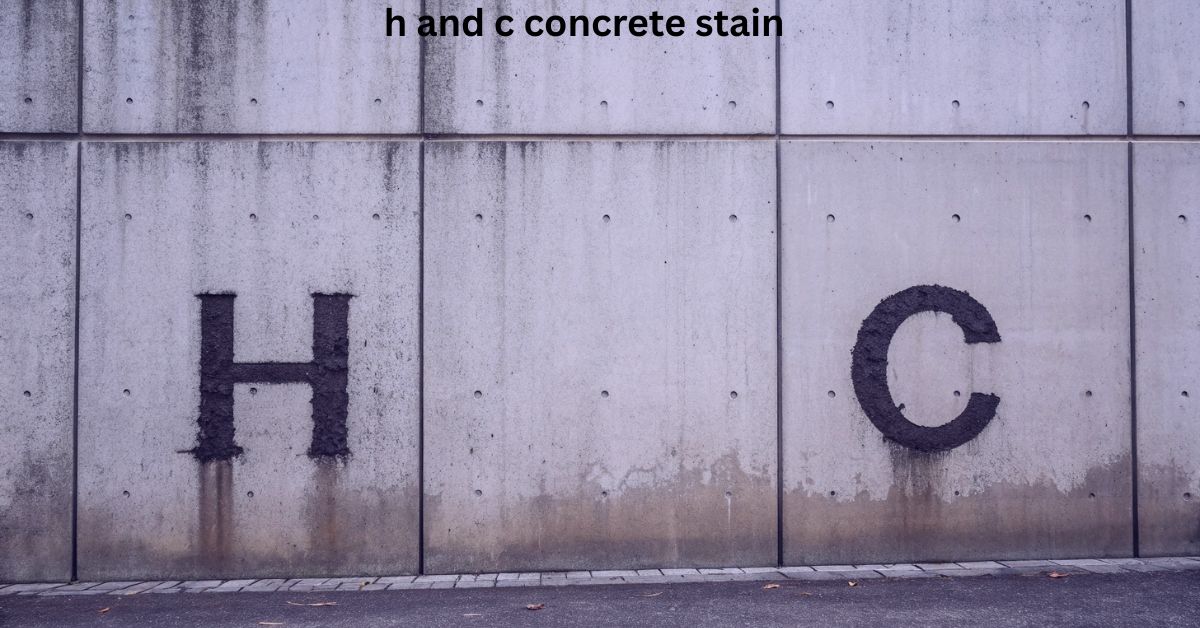 H and C Concrete Stain – Easy, Durable, and Beautiful Finish for Every Concrete Surface