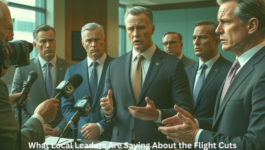 What Local Leaders Are Saying About the Flight Cuts